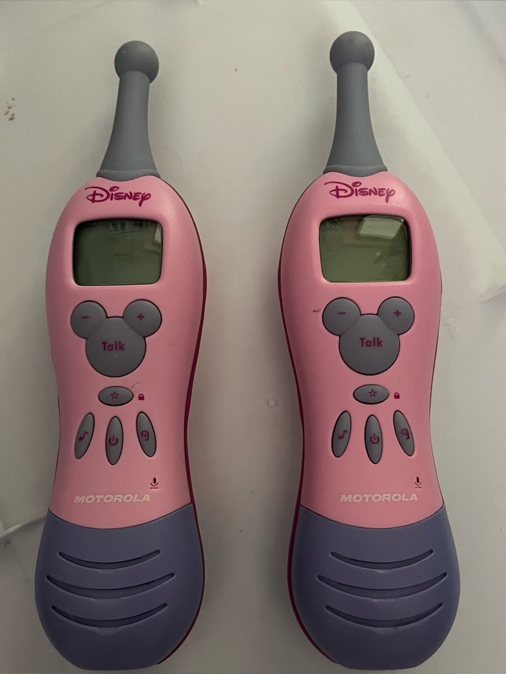 Disney Motorola Walkie Talkie’s Set